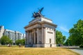 Wellington Arch, Constitution Arch in Green Park Royalty Free Stock Photo