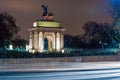 The Wellington Arch in London, UK. Royalty Free Stock Photo