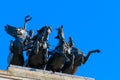 Wellington Arch in London, UK Royalty Free Stock Photo