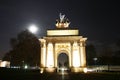 The Wellington Arch at Night Royalty Free Stock Photo