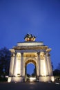 The Wellington Arch at Night Royalty Free Stock Photo