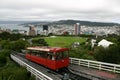 Wellington Cable car in a park