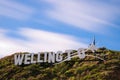 Wellington is a capital city of New Zealand Royalty Free Stock Photo