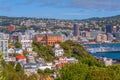 Wellington city centre, New Zealand Royalty Free Stock Photo