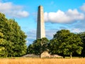 Wellington monument in Phoenix Park, the famous landmark in Dublin, Ireland capital Royalty Free Stock Photo