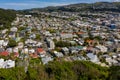 Wellington, New Town. New Zealand, Aerial View Royalty Free Stock Photo