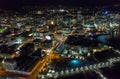 Wellington New Zealand Night View Royalty Free Stock Photo