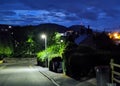 Wellington night street Wrekin constitution hill Royalty Free Stock Photo