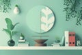 Wellness balance, worklife harmony, flat vector Royalty Free Stock Photo
