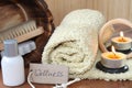 Wellness in the bathroom Royalty Free Stock Photo