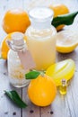 Organic Lemon Spa Royalty Free Stock Photo