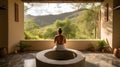 wellness retreats spa treatments meditation retreats generative AI