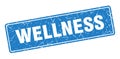 wellness sign. wellness grunge stamp. Royalty Free Stock Photo