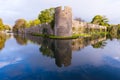 Wells Cathedral Moat in England