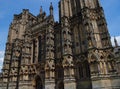 Wells Cathedral, Wells, Somerset, England. May 22, 2019. Royalty Free Stock Photo