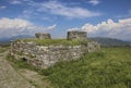 Wells with drinking water in the territory ruins Rozafa Castle in Shkoder, Albania Royalty Free Stock Photo