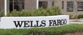 Wells Fargo Bank Sign