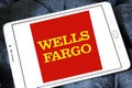 Wells fargo logo Royalty Free Stock Photo