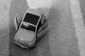 Welly classic toy car Royalty Free Stock Photo