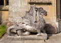 Welsh Dragon Sculpture, Croft Castle, Herefordshire.