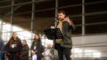 Welsh farmers demonstrate at Senedd, Cardiff, Wales, 28th February 2024