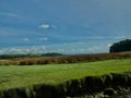 Welsh landscape at Laugharne