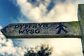 Welsh language sign