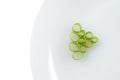 Welsh onion, served, vertical 1