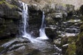 Welsh waterfall Royalty Free Stock Photo