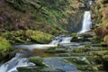 Welsh waterfall Royalty Free Stock Photo