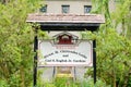 Welcome sign for Ballard locks and gardens in Seattle