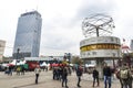 Weltzeituhr World Time Clock in Berlin, Germany