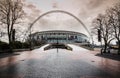 Wembley football stadium, London UK Royalty Free Stock Photo