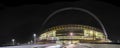 Wembley stadium Arch in London Royalty Free Stock Photo