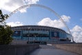 Wembley stadium at a sunny day