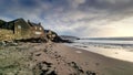 Wembury Beach National Trust Marine Centre   Southhams Devon uk Royalty Free Stock Photo