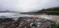 Wembury Beach Storm Ciara, Devon Uk Royalty Free Stock Photo