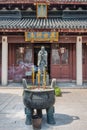 Wen Miao confucius temple shanghai china Royalty Free Stock Photo