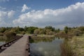 Wen Ying Lake scenery Royalty Free Stock Photo