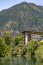 Wenatchee River and beautiful Leavenworth Washington Royalty Free Stock Photo