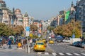 Wenceslas Square in Prague Royalty Free Stock Photo