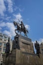 Wenceslas statue Royalty Free Stock Photo