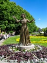 Wenche Foss statue in Oslo Royalty Free Stock Photo