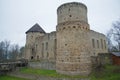 Wenden Castle, gloomy November day. Cesis, Latvia
