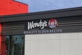 Wendy\'s fast food restaurant Royalty Free Stock Photo