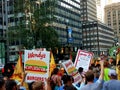 Wendy's Protest in New York city