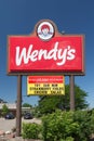Wendy's Resturaunt Sign