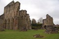 Wenlock Priory and ruins Royalty Free Stock Photo