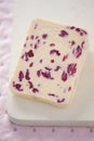 Wensleydale cheese with cranberries