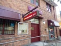 The facade building of Bendigo bank, is operating primarily in retail banking.